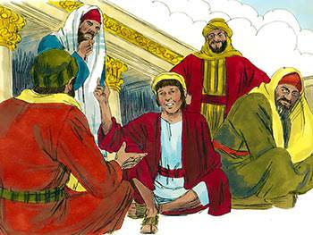 All who heard Him were amazed at His understanding