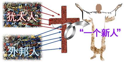 Jews and Gentiles were made one in Christ.