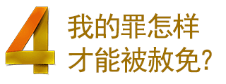 4 我的罪该怎样被赦免？