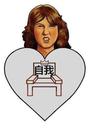 SELF was on the throne of my heart.