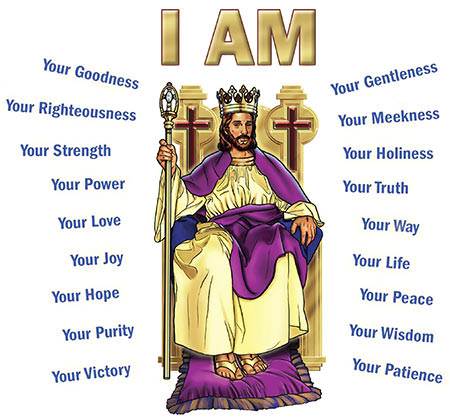 Jesus Christ is the One who meets all my needs (illustration by Stephen Bates)