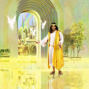 He was going to prepare beautiful homes in Heaven for His believers