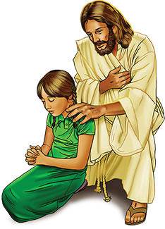 girl praying