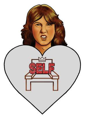 SELF was on the throne of my heart.