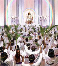 Christ is the Centre and the Glory of heaven.