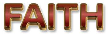 faith is the one principle on which a man is counted righteous by God