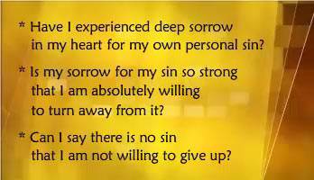 questions concerning repentance