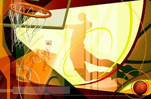 "I'll learn how to play basketball as well as possible,"